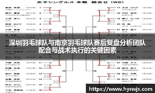 深圳羽毛球队与南京羽毛球队赛后复盘分析团队配合与战术执行的关键因素