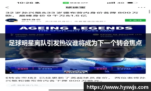 足球明星离队引发热议谁将成为下一个转会焦点